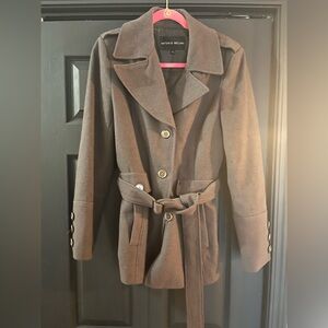 Antonio Melani Belted Wool Coat